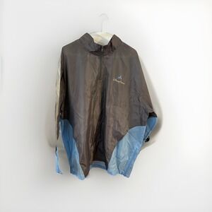 Walt Disney World Parks Pullover Windbreaker Rain Jacket Packable 1/4 Zip XL/XXL